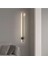 Şık Siyah Modern LED Duvar Aplik, Iç Mekan 3000K, Enerji Tasarruflu ve Kullanışlı 3