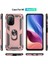 Xiaomi Poco F3 Kılıf Sofya Yüzüklü Silikon Kapak - Rose - YKD9307-1951 3