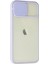 iPhone 12 Kılıf Palm Buzlu Kamera Sürgülü Silikon - Lila - YKD2390-9235 3