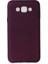 Samsung Galaxy E7 Kılıf First Silikon - Mürdüm - YKD2210-4358 1