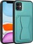 iPhone 11 Kılıf Kartlıklı Standlı ​pu Deri Dermo Kapak 1