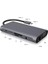 Ally 10 In 1 HDMI VGA RJ45 Pd USB 3.0 Hub Adaptör ÇOKLAYICI-(1903) - YKD9817-6245 5
