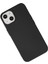 iPhone 14 Kılıf Nano Içi Kadife Silikon - Siyah - YKD1584-1883 3