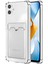 Samsung Galaxy A05 Kılıf Kartlıklı Kamera Çıkıntılı Şeffaf Darbe Korumalı Kart Bölmeli Kapak 1