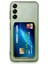 Samsung Galaxy A16 Kılıf Kartlıklı Kamera Çıkıntılı Şeffaf Darbe Korumalı Kart Bölmeli Kapak 1