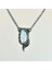 Mavi Topaz Taşı Gümüş Kolye (Özel Seri) 2