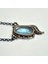 Mavi Topaz Taşı Gümüş Kolye (Özel Seri) 3