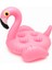 Renkli Flamingo Şekilli Şişme Bardak Tutucu ve Havuz Içecek Tepsisi 1