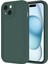 iPhone 14 Kılıf Viera Silikon - Koyu Yeşil - YKD1875-8063 1