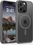 iPhone 16 Pro Max Uyumlu Kamera Korumalı Magsafe Wireless Şarj Özellikli Mat Silikon Kılıf 1