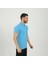 Joma Erkek Günlük T-Shirt Polo Rush Mavi 4231115 4