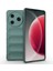 Tecno Spark 30 Pro Kılıf Esnek Tpu Oyuklu Arka Yüzey Tasarımlı Tkgn Etnik Silikon Kapak - Koyu Yeşil 1