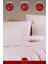 Saten Çizgili Çift Kişilik Lüks Nevresim Takımı Set 200X200 cm 3