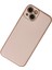 iPhone 13 Kılıf Coco Deri Silikon Kapak - Pudra - YKD4644-1609 2