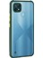 Realme C21 Kılıf Miami Şeffaf Silikon - Koyu Yeşil - YKD3755-4936 3