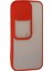 iPhone 13 Pro Kılıf Palm Buzlu Kamera Sürgülü Silikon - Kırmızı - YKD1405-2857 2