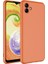 Samsung Galaxy A04 Kılıf Kılıf İçi Kadifeli Esnek Kadifon Lansman Premium Silikon Case Cover 1