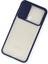 Samsung Galaxy A11 Kılıf Palm Buzlu Kamera Sürgülü Silikon - Lacivert - YKD1615-8546 3