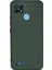 Realme C21 Kılıf Nano Içi Kadife Silikon - Koyu Yeşil - YKD4123-8606 1
