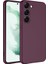 Samsung Galaxy S23 Kılıf Kılıf İçi Kadifeli Esnek Kadifon Lansman Premium Silikon Case Cover 1