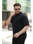 Erkek Basic Oversize Double Face Kumaş Kısa Kollu Tshirt 2
