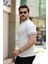 Erkek Bisiklet Yaka Ribanalı Kısa Kollu Tshirt 2