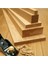 Renkli Meşe Ahşap Çıta 2X4X25 Cm, Dayanıklı Taslak Tahta Blok 1