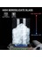 400 ml 6'lı Borosilikat Cam Kahvaltılık Seti - Sızdırmaz Silikonlu Bambu Kapak - 90 x 70 mm (X6) 2