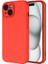 iPhone 15 Plus Kılıf Kılıf İçi Kadifeli Esnek Kadifon Lansman Premium Silikon Case Cover 1