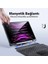 Dux Ducis iPad Pro 12.9 2022/2021/2020 Sk Series Kablosuz Bluetooth Klavye Touchpad - YKD7424-3698 3
