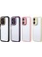 iPhone 15 Pro Max Kılıf Kamera Korumalı Renkli Kenar ve Çerçeve Tasarımlı Kromi Kapak 3