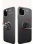 Newface iPhone 11 Pro Max Kılıf Range Yüzüklü Silikon - Siyah-Mavi 2