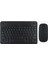 Apple iPad Mini 6.nesil Uyumlu Bluetooth Klavye Mouse Set 2