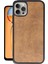 iPhone 15 Pro Kılıf Aras Deri Kapak - Taba - YKD7260-7079 1