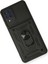 Samsung Galaxy A12 Kılıf Pars Lens Yüzüklü Silikon - Siyah - YKD5195-6396 3