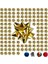 3 Adet Parlak Gold/altın Büyük BOY-10CM Metalik Fiyonk Kutu ve Ambalaj Süsü Rafya Yapışkanlı Yıldız 3