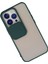 iPhone 13 Pro Kılıf Palm Buzlu Kamera Sürgülü Silikon - Yeşil - YKD9606-7260 3