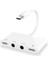 Ally Andriod USB Type C 4in1 Otg Ses Adaptörü Çift Dc 3.5mm JACK-(1903) - YKD1920-1287 1