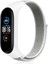 Xiaomi Mi Band 4 Hasırlı Cırtcırtlı Kordon - Beyaz - YKD4627-4662 1