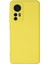Xiaomi Mi 12 Kılıf Nano Içi Kadife Silikon - Sarı - YKD3888-6734 1