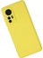Xiaomi Mi 12 Kılıf Nano Içi Kadife Silikon - Sarı - YKD3888-6734 2