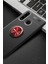 Huawei Y6P Kılıf Range Yüzüklü Silikon - Siyah-Kırmızı - YKD2127-5306 2