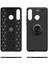 Huawei Y6P Kılıf Range Yüzüklü Silikon - Siyah-Kırmızı - YKD2127-5306 4