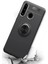 Huawei Y6P Kılıf Range Yüzüklü Silikon - Siyah-Kırmızı - YKD2127-5306 5