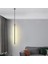 80 cm Siyah Yatak Başı Sarkıt LED Aplik, Şık ve Modern Tasarım 2