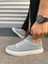 JY122 Mode Bağcıklı Süet Erkek Günlük Sneaker Ayakkabı Sbt - Mavi 3