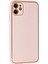 iPhone 12 Kılıf Coco Karbon Silikon - Pembe - YKD1617-6779 3