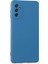 Samsung Galaxy M52 5g Kılıf Nano Içi Kadife Silikon - Mavi - YKD9843-4711 1