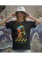'inci Küpeli Kız - Abstract Version‘ Baskılı 'regular-Fit' Unisex Tişört 2