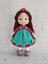Mint Yeşili Merve Bebek Amigurumi Organik Oyuncak 1